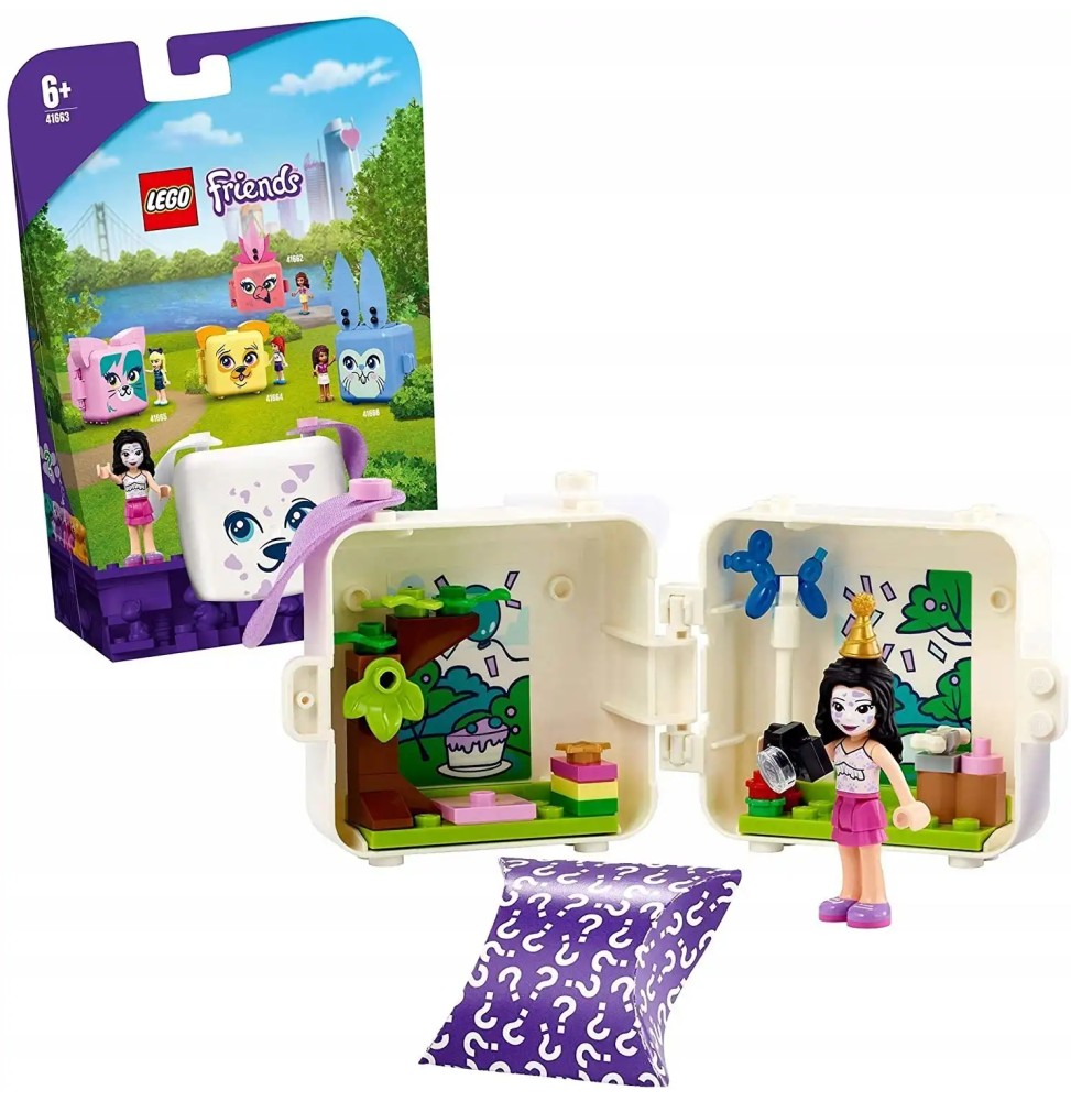 LEGO Friends 41663 Kostka Emmy z dalmatyńczykiem