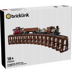 LEGO 910035 Bricklink cale ferată din lemn