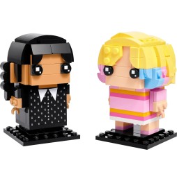 LEGO BrickHeadz 40750 Wednesday și Enid