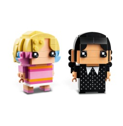 LEGO BrickHeadz 40750 Wednesday și Enid