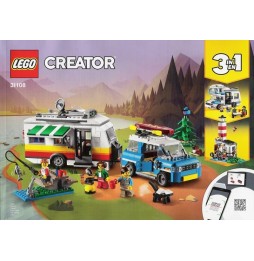 LEGO 31108 Camping de Vacanță cu Familia