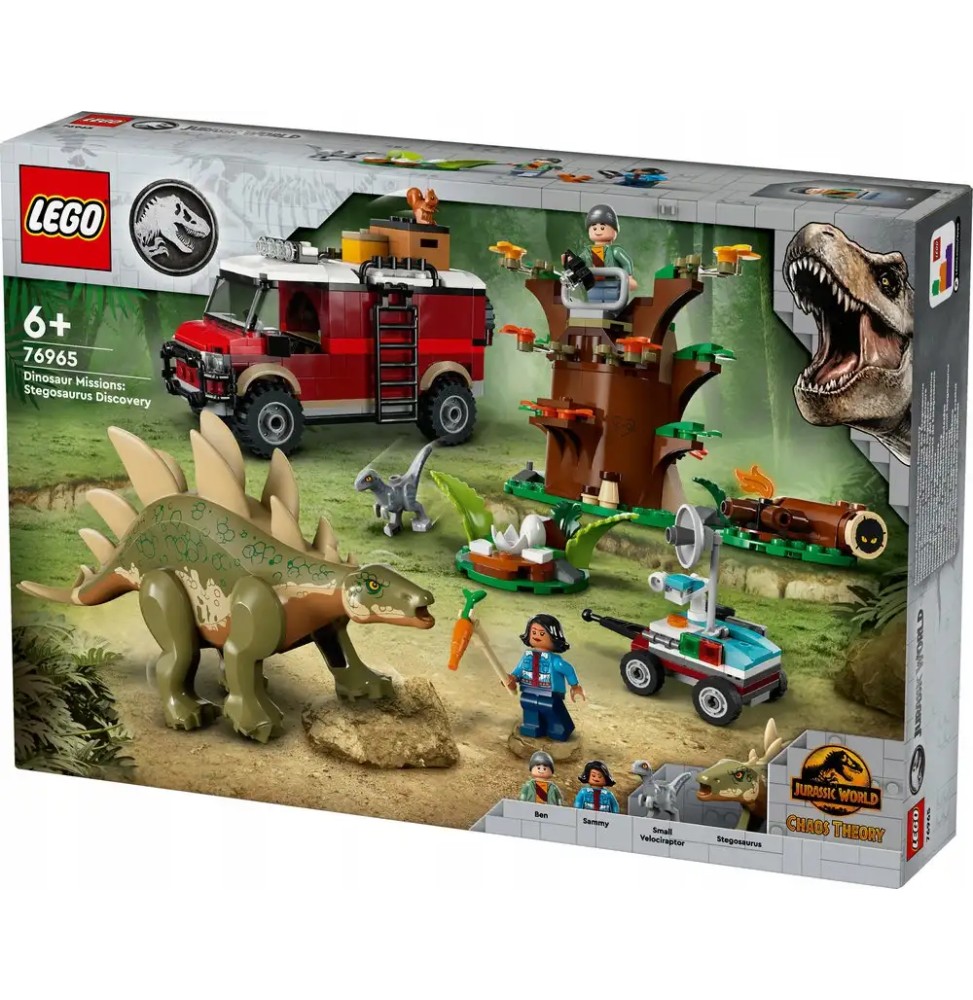 LEGO Jurassic World 76965 Descoperirea Stegozaurului