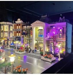 Iluminare LED pentru LEGO Poșta lui Moș Crăciun