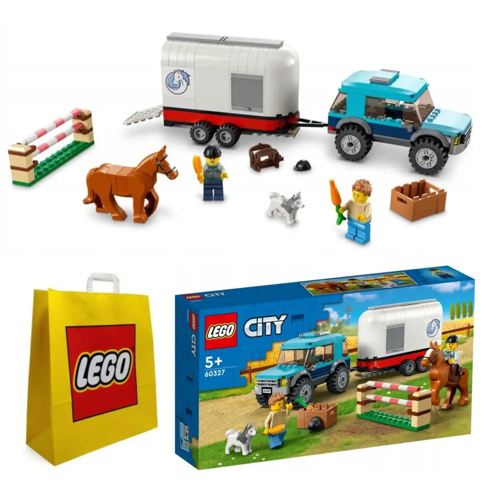 LEGO City 60327 Przyczepa do przewozu koni