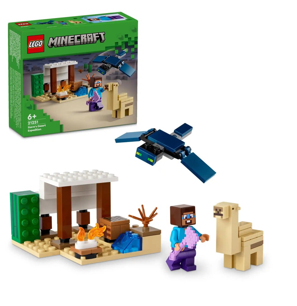 LEGO Minecraft Ekspedycja pustynna Steve'a 21251