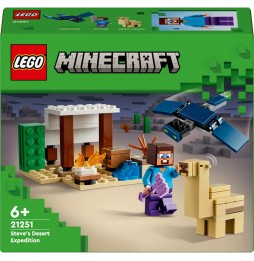 LEGO Minecraft Ekspedycja pustynna Steve'a 21251