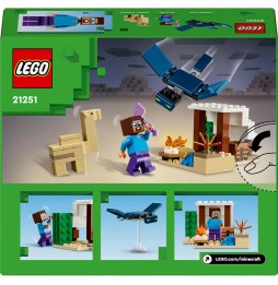 LEGO Minecraft Ekspedycja pustynna Steve'a 21251