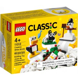 LEGO Classic 11012 Cărămizi creative albe