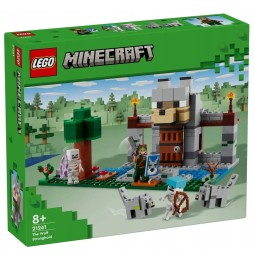 LEGO Minecraft 21261 Cetatea Lupilor pentru copii