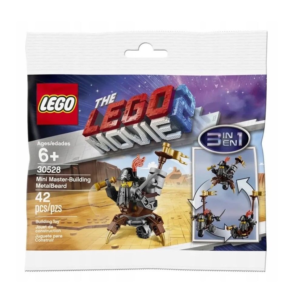 LEGO Movie 2 Metalbeard 3in1 30528