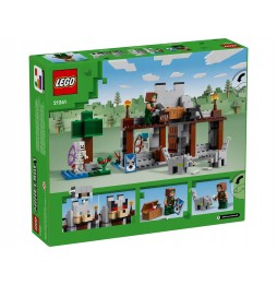 LEGO Minecraft 21261 Cetatea Lupilor pentru copii