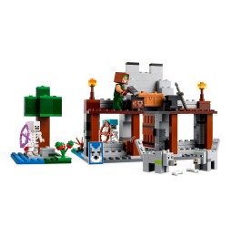 LEGO Minecraft 21261 Cetatea Lupilor pentru copii