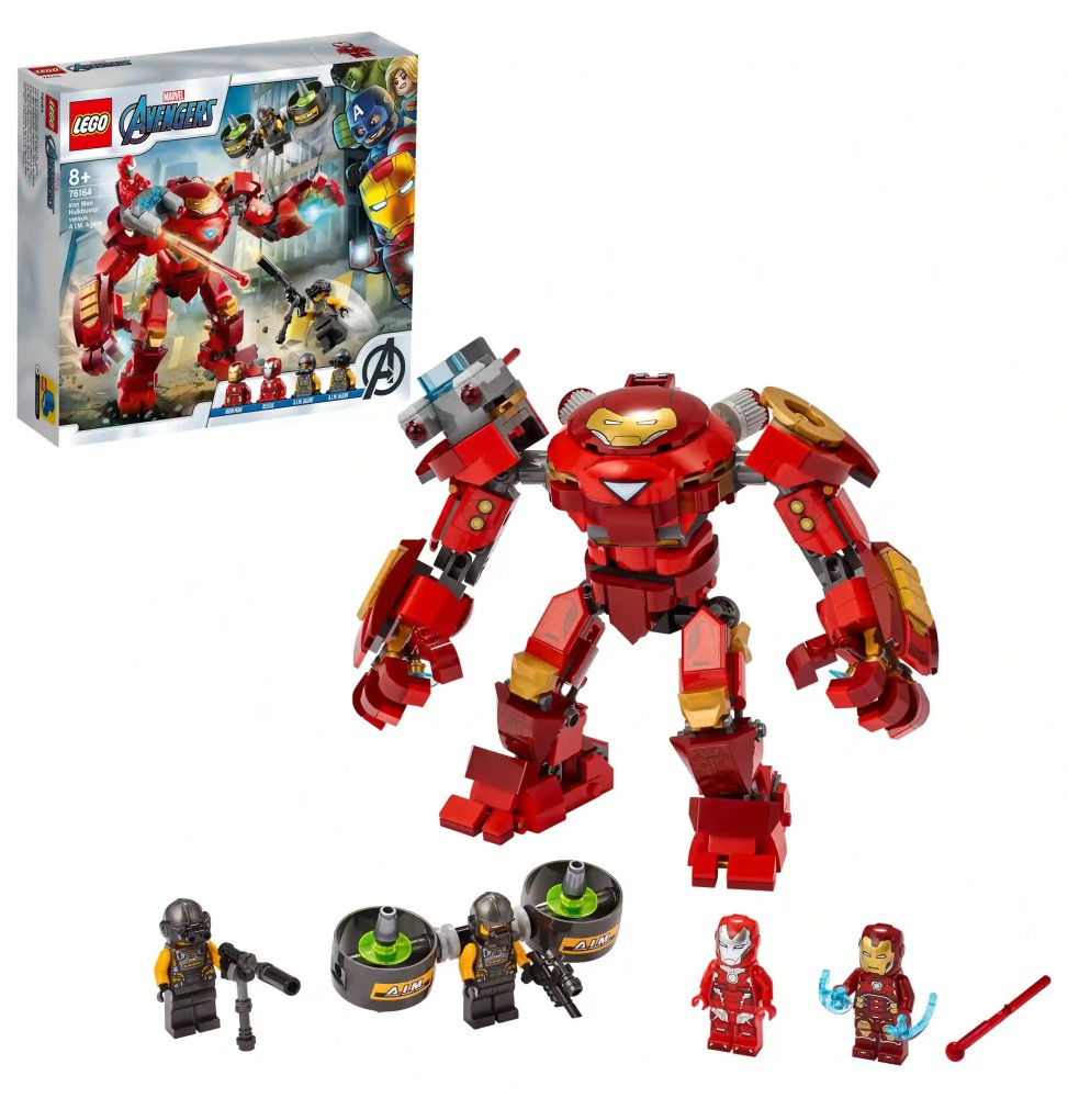 LEGO Hulkbuster Iron Man vs agenții A.I.M.