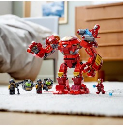 LEGO Hulkbuster Iron Man vs agenții A.I.M.