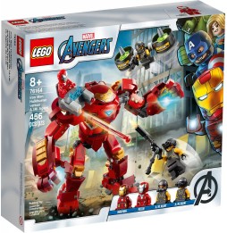 LEGO Hulkbuster Iron Man vs agenții A.I.M.