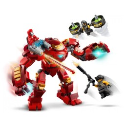 LEGO Hulkbuster Iron Man vs agenții A.I.M.