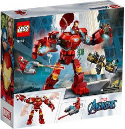 LEGO Hulkbuster Iron Man vs agenții A.I.M.