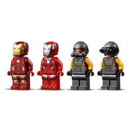 LEGO Hulkbuster Iron Man vs agenții A.I.M.