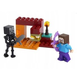 LEGO Minecraft 30331 Duel în Nether