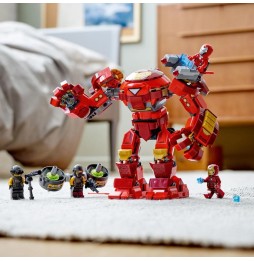 LEGO Hulkbuster Iron Man vs agenții A.I.M.