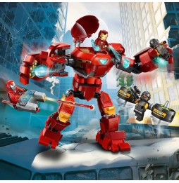 LEGO Hulkbuster Iron Man vs agenții A.I.M.