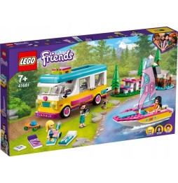 LEGO Friends microbuz de camping și velier 41681