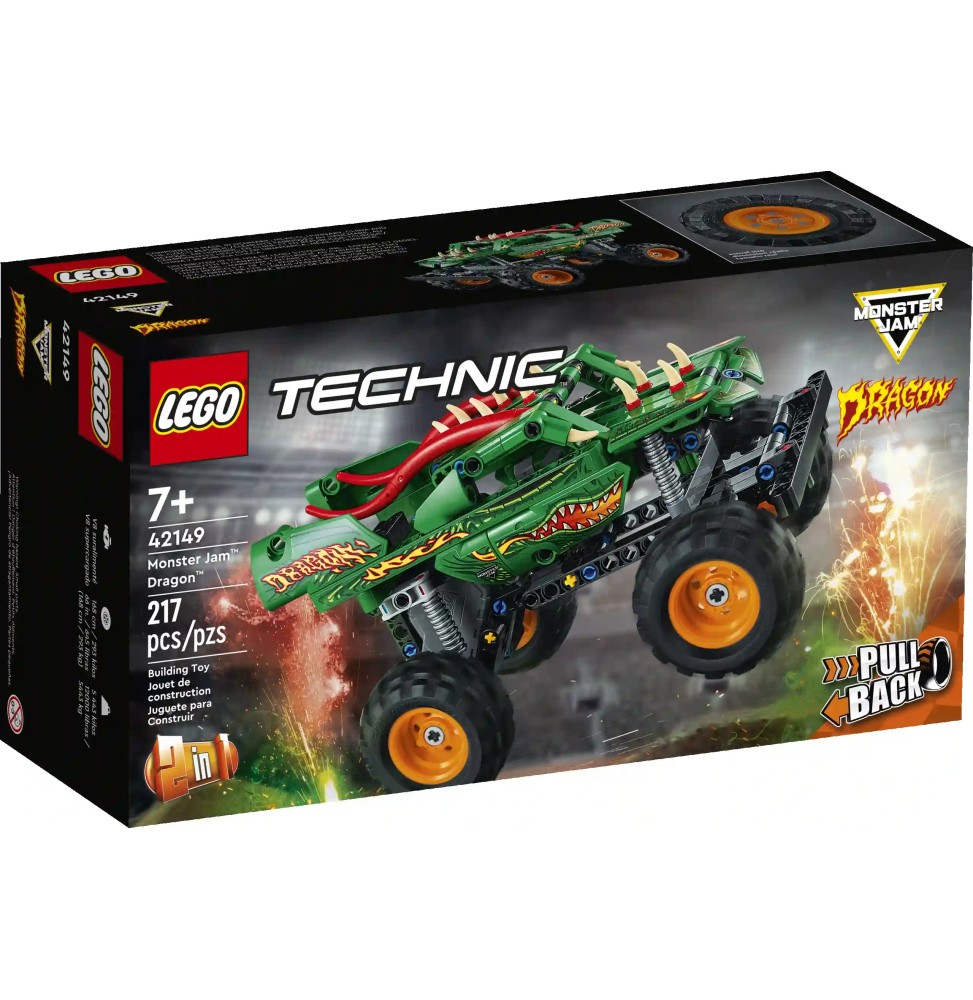 LEGO Technic Monster Jam Dragon 42149