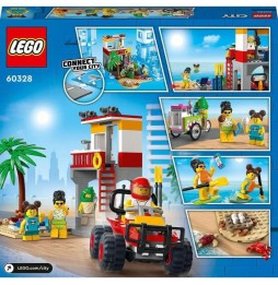 LEGO City Stanowisko ratownicze na plaży 60328