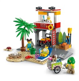 LEGO City Stanowisko ratownicze na plaży 60328