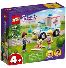 LEGO Friends Ambulanța clinicii pentru animale 41694