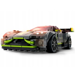 LEGO 76910 Aston Martin Valkyrie și Vantage GT3