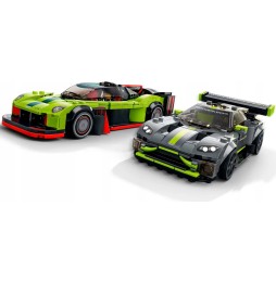 LEGO 76910 Aston Martin Valkyrie și Vantage GT3