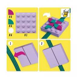 Carnet LEGO Dots cu cărămizi - set creativ