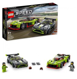 LEGO 76910 Aston Martin Valkyrie și Vantage GT3