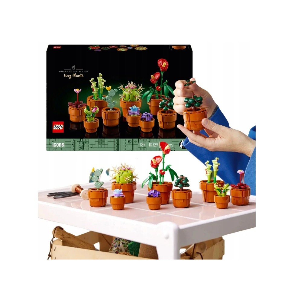 LEGO Icons Small Plants - Set of 758 Pieces