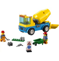 LEGO City 60325 Truck with Mixer for Kids