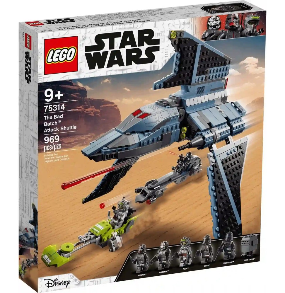 LEGO Star Wars 75314 The Bad Batch Shuttle