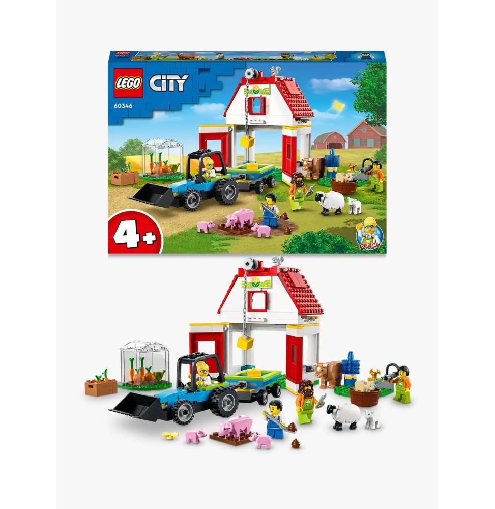 LEGO City 60346 Fermă și animale