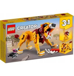 LEGO 31112 Creator 3in1 Leu sălbatic set