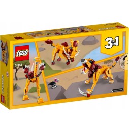 LEGO 31112 Creator 3in1 Leu sălbatic set