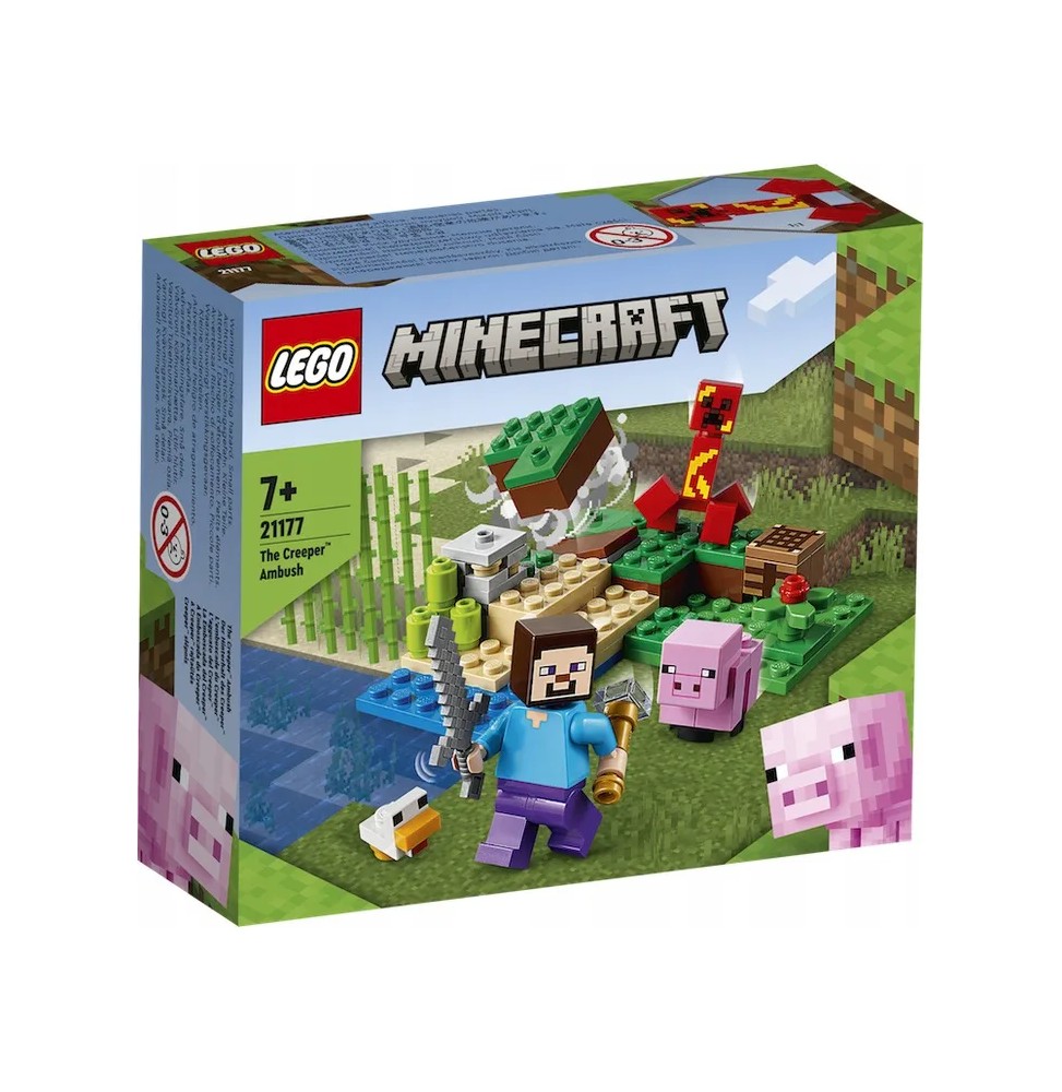 LEGO Minecraft 21177 Capcana Creeper