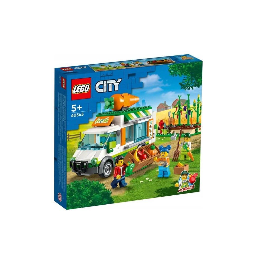 LEGO 60345 Camionetă la piață - Set nou