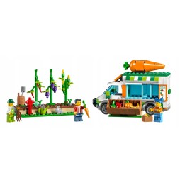 LEGO 60345 Camionetă la piață - Set nou