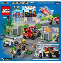 LEGO City 60319 Acțiune și urmărire