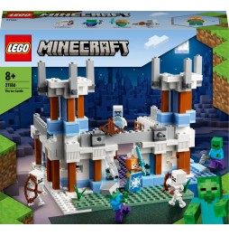 LEGO Minecraft 21186 Castel de gheață - Set pentru copii