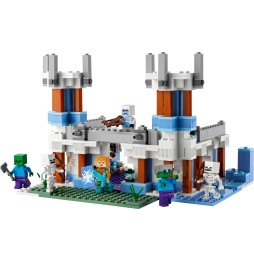 LEGO Minecraft 21186 Castel de gheață - Set pentru copii