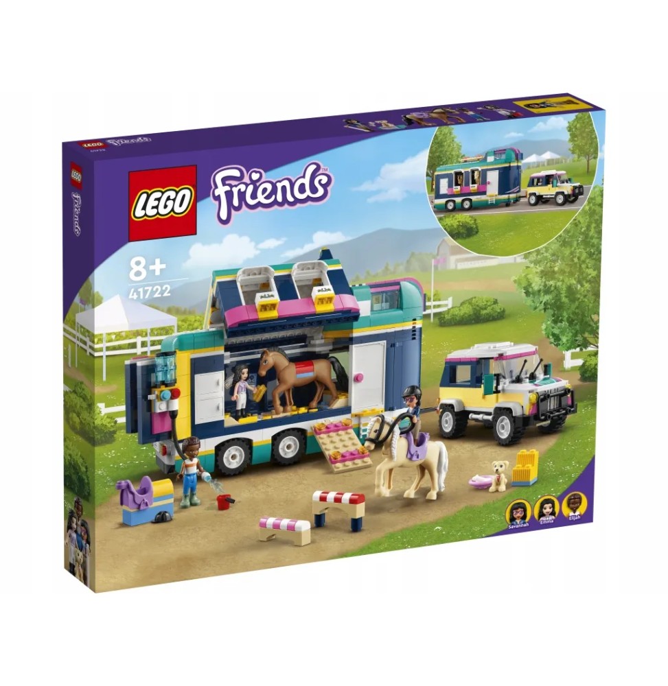 LEGO Friends Przyczepa na wystawę koni 41722