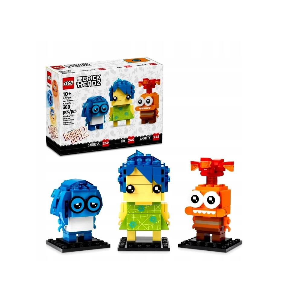 LEGO BrickHeadz Joy, Sadness, and Fear 40749