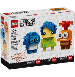 LEGO BrickHeadz Bucurie, Tristețe și Frică 40749