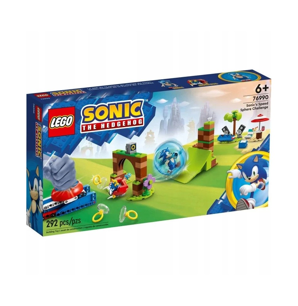 LEGO Sonic 76990 Tor z Wyrzutnią Badnik Motobug